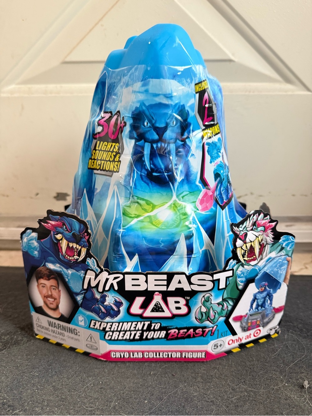 MrBeast Lab Cryo Lab Mystery Collector Figure Playset